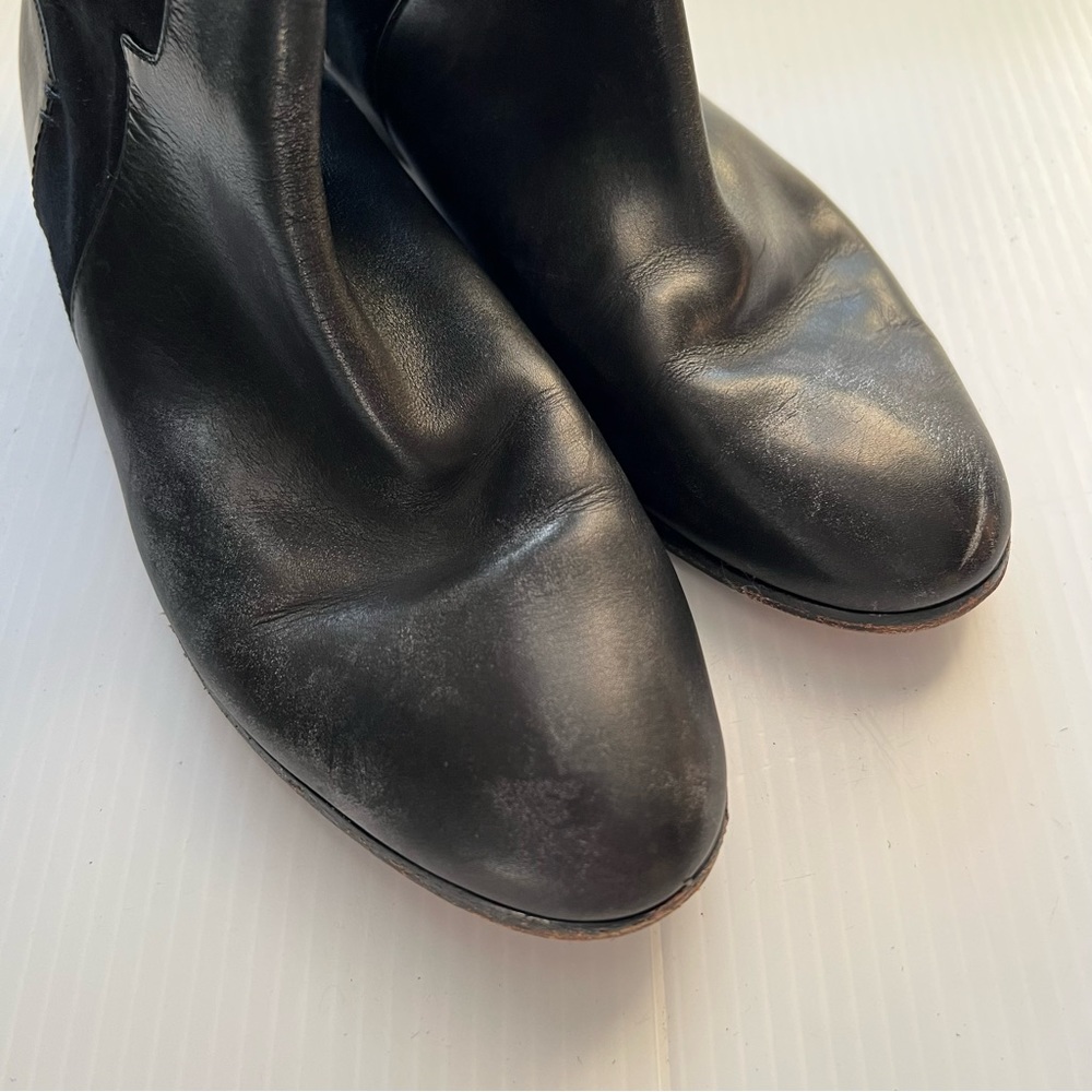 Johnston & Murphy | Black Leather Knee Hight Boots - Picture 7 of 9